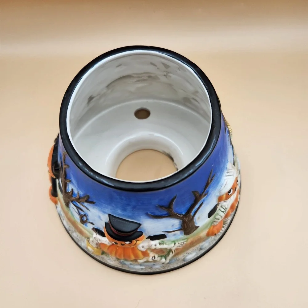 Yankee Candle Pumpkin Pals Large Jar Shade Topper Halloween Jack-O-Lantern